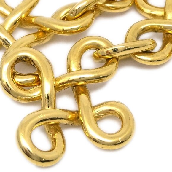 Chanel Dangle Earrings Clip-On Gold 93P/2930 - Picture 2 of 4